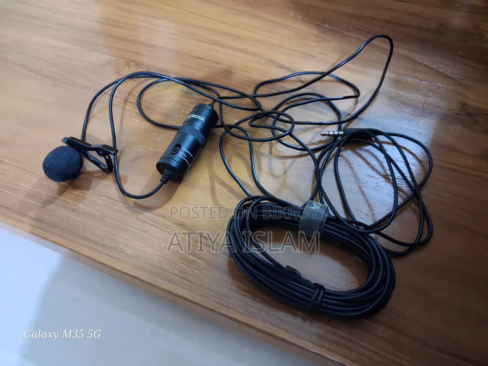BOYA BY-M1 Original Lavalier Microphone