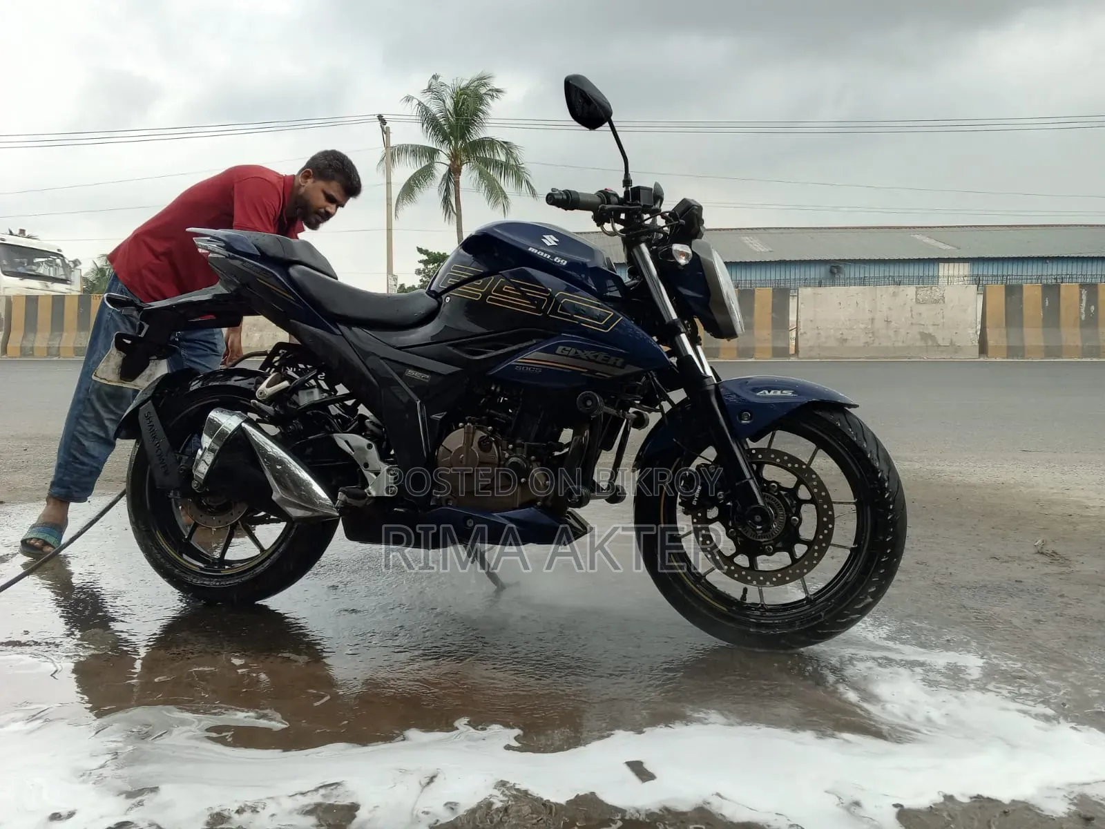 Suzuki Gixxer 250 2025 Blue