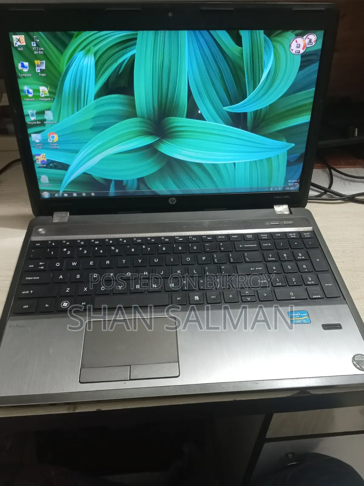 Laptop HP ProBook 4545S 4GB Intel Core i5 HDD+SSD 256GB