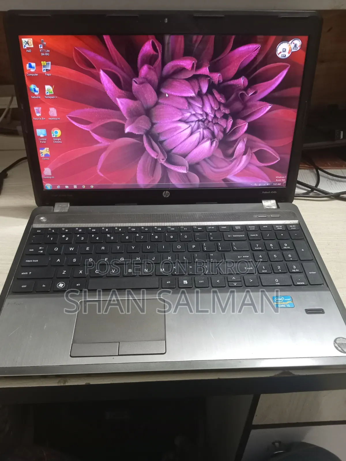 Laptop HP ProBook 4545S 4GB Intel Core i5 HDD+SSD 256GB