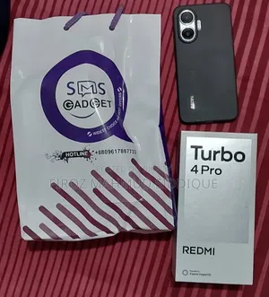 নতুন শাওমি রেডমি টার্বো ৪ প্রো ২৫৬ জিবি সাদা