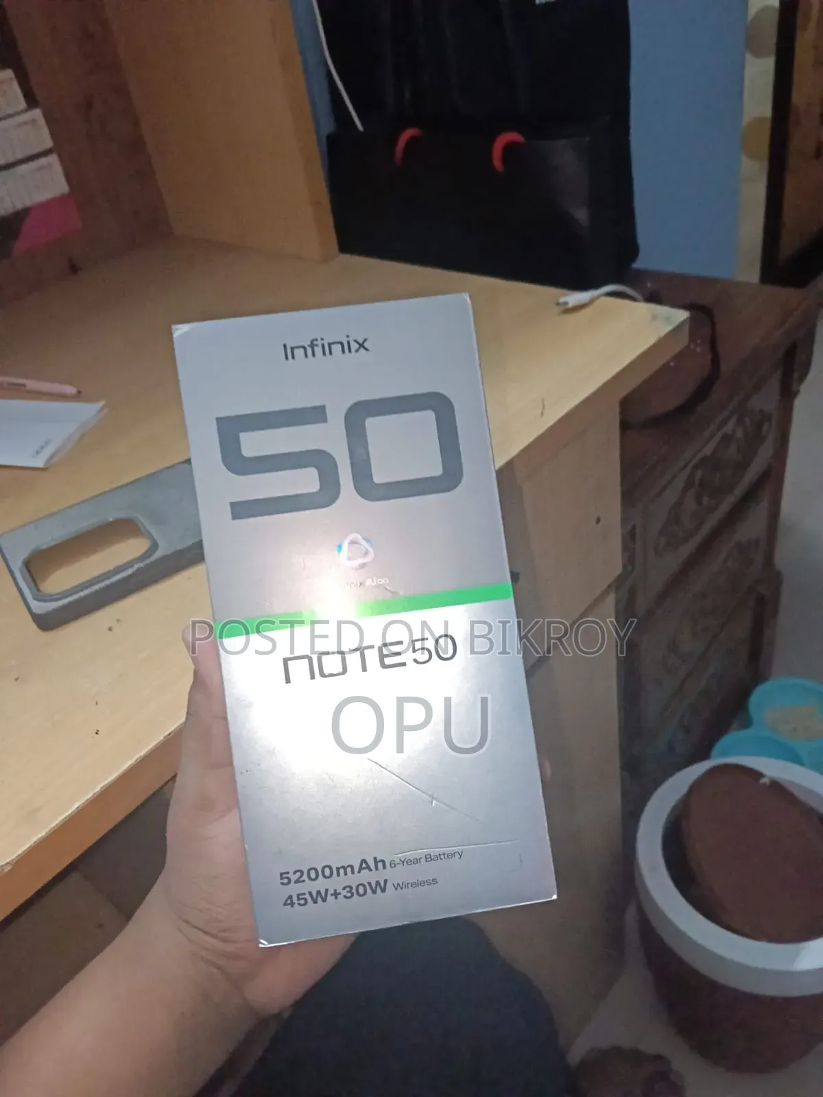Infinix Note 50 4G 256 GB Gray