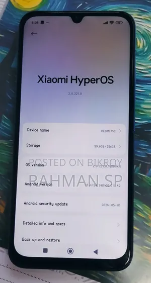 Xiaomi Redmi 15C 4G 256 GB Blue