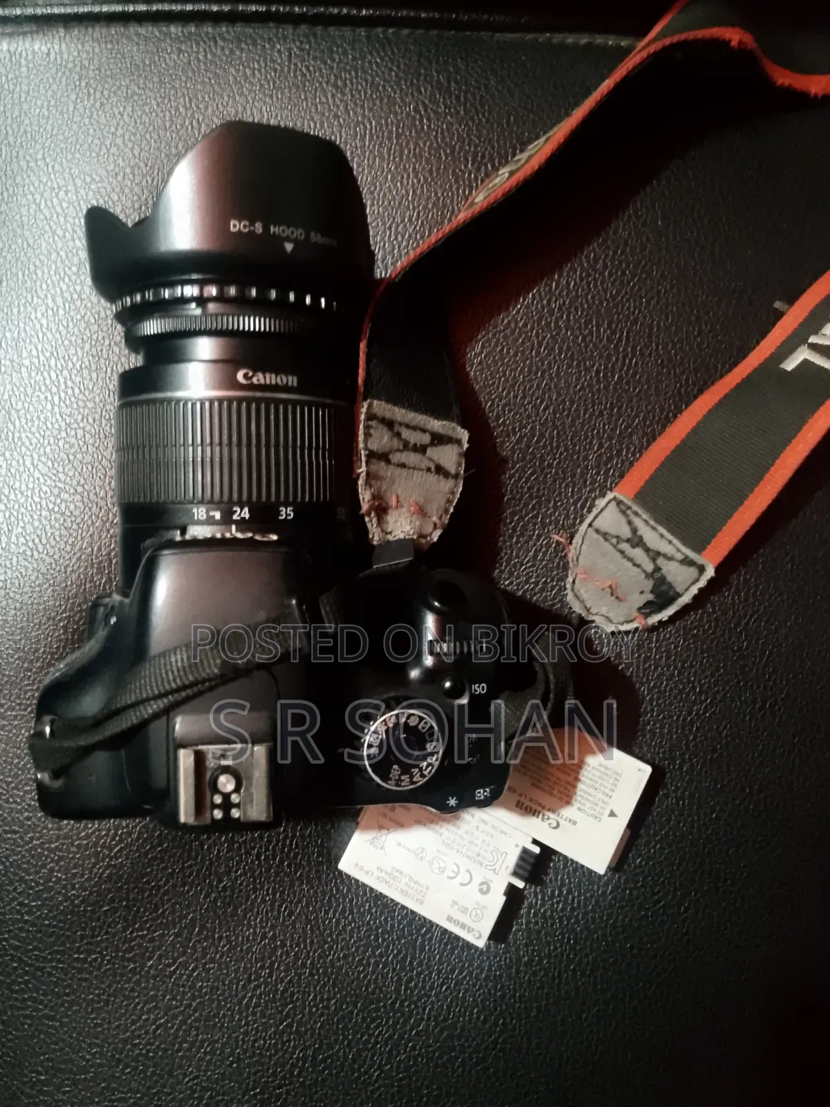 Canon EOS 650D DSLR Camera + 18-55mm Lens | 3 Battery | Charger