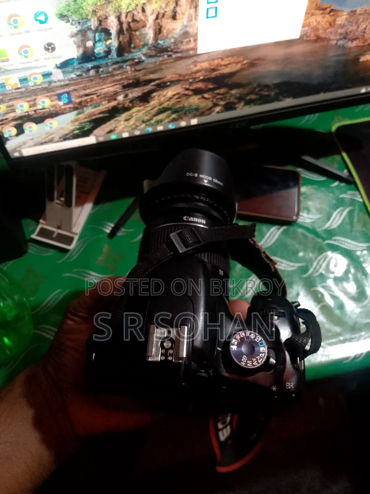 Canon EOS 650D DSLR Camera + 18-55mm Lens | 3 Battery | Charger