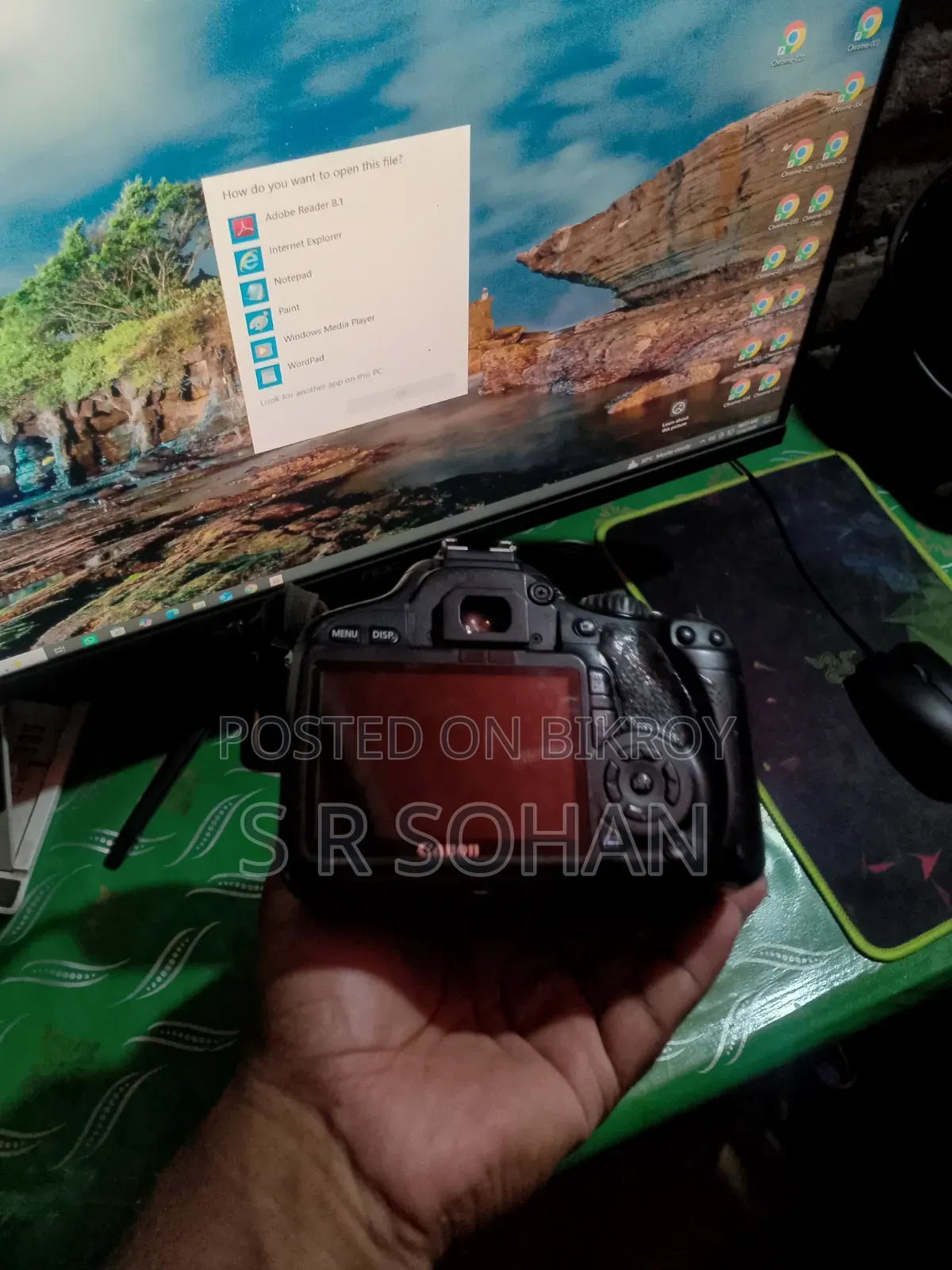Canon EOS 650D DSLR Camera + 18-55mm Lens | 3 Battery | Charger