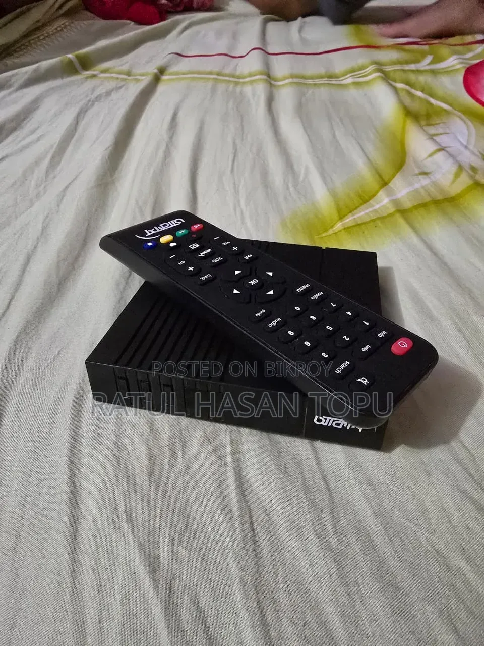 আকাশ ডিটিএইচ টিভি বক্স নতুন কন্ডিশন