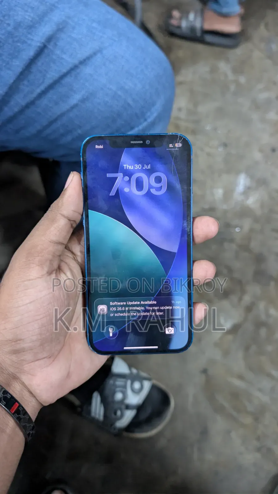 অ্যাপল আইফোন ১২ ১২৮ জিবি ব্লু