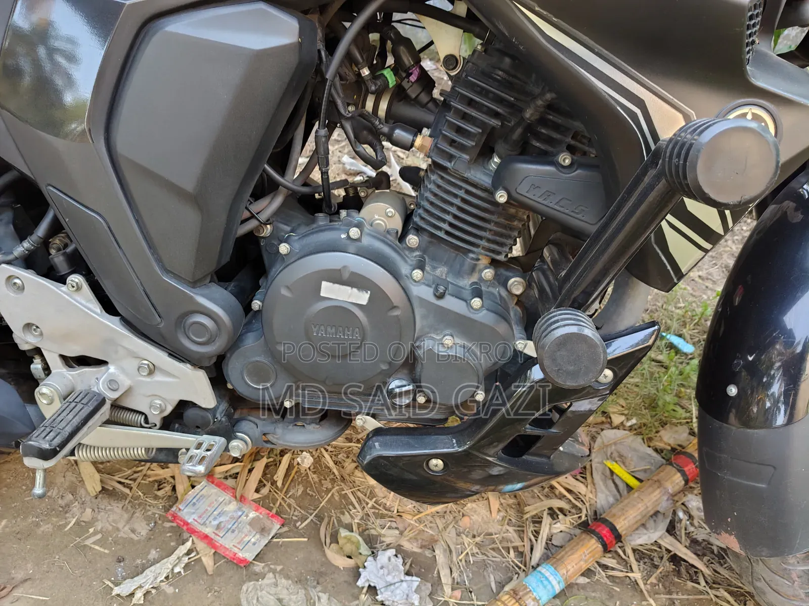 Yamaha FZS V2 2024 Black