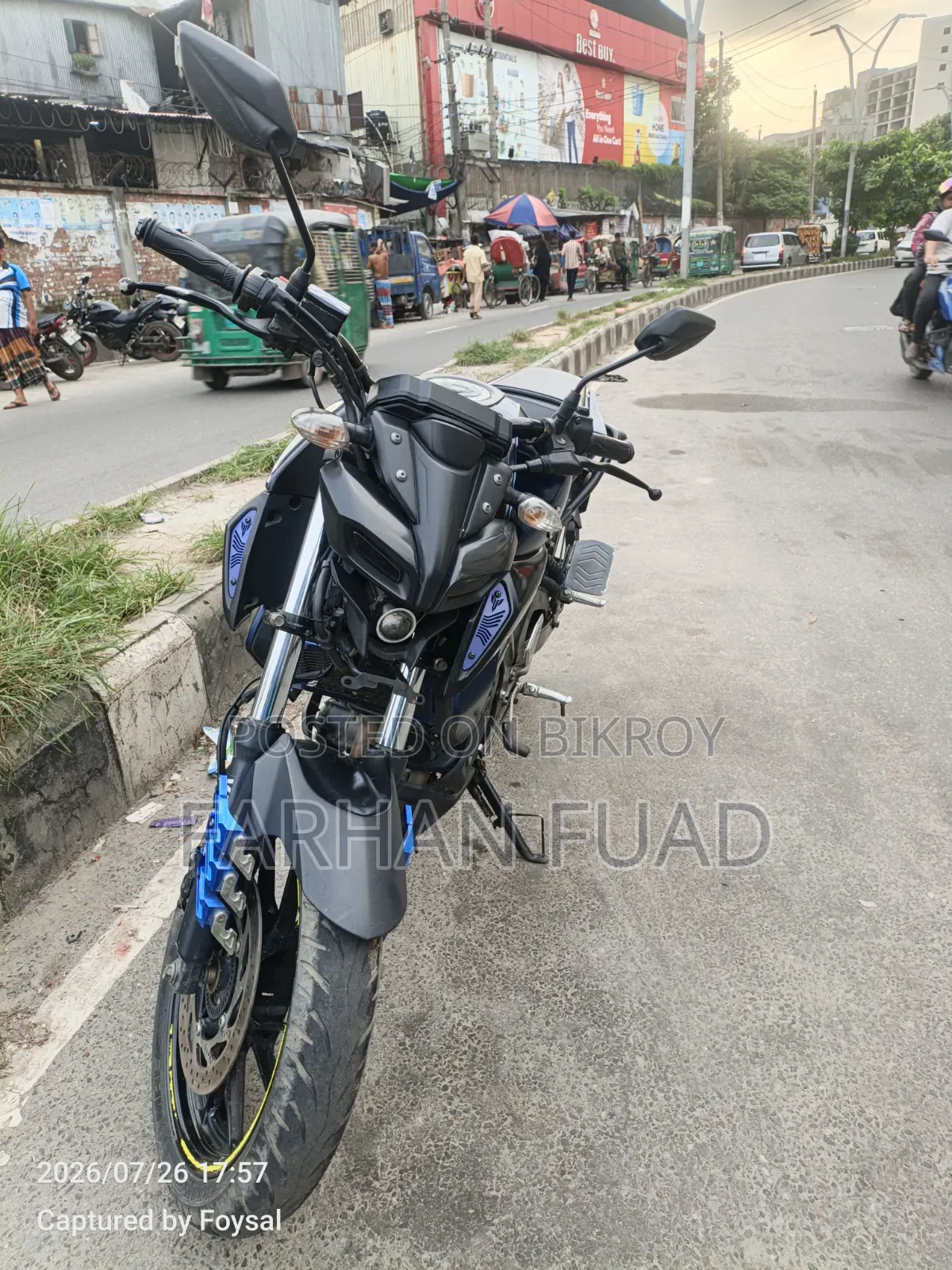 Yamaha MT-15 2019 Blue