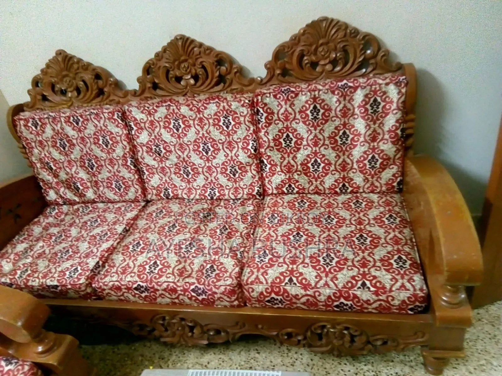 Teak Wood Sofa