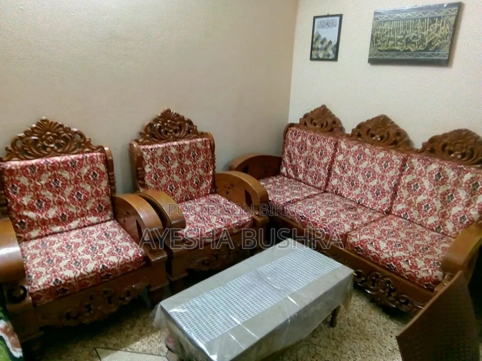 Teak Wood Sofa