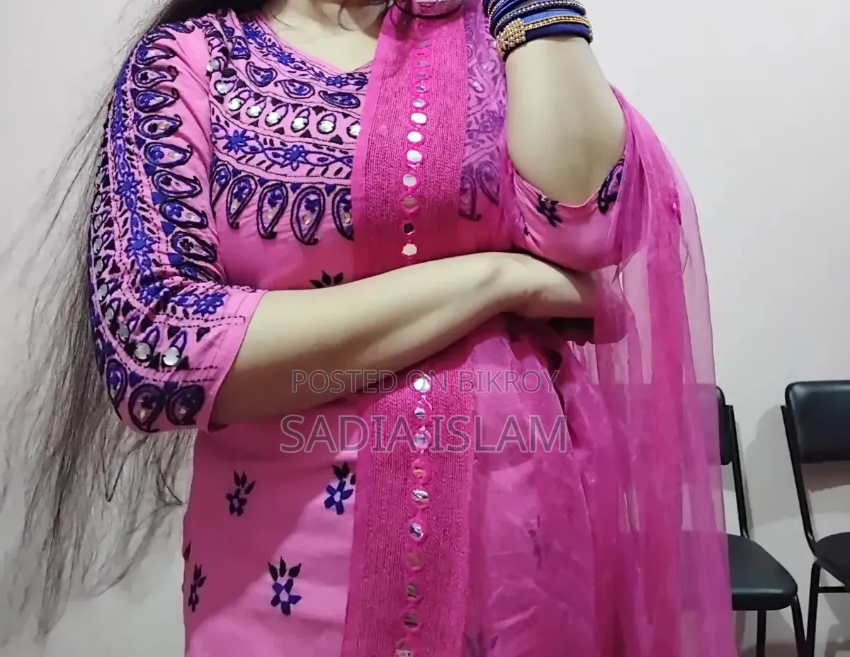 2-Piece Women's Dress with Orna