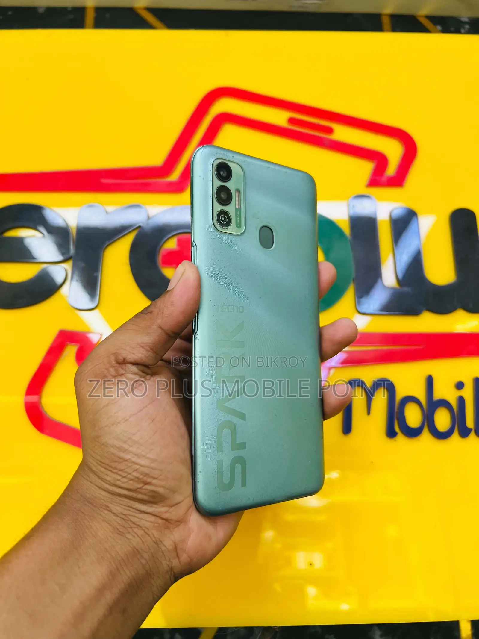 Tecno Spark 7 64 GB Green