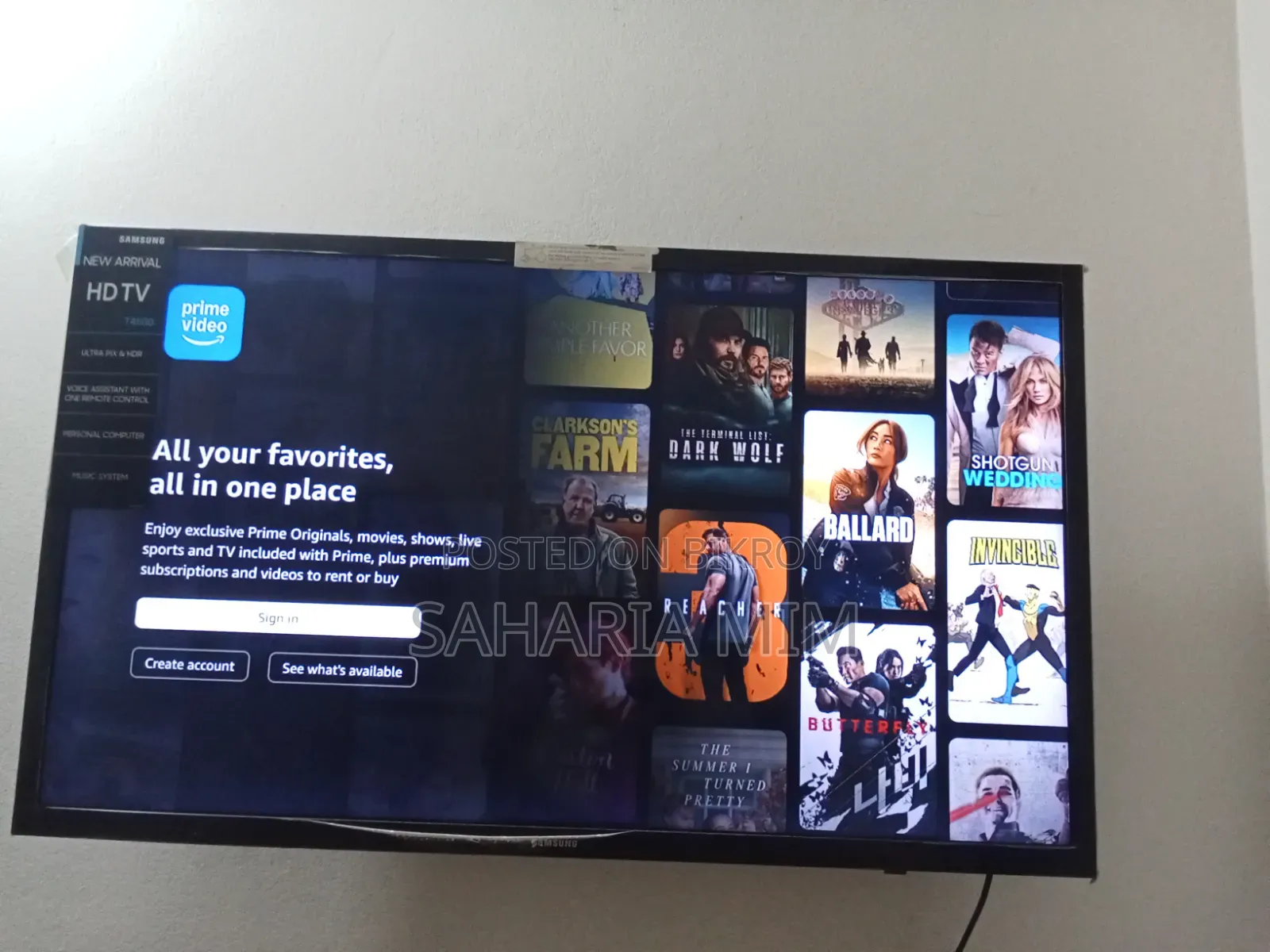 Samsung HD Smart TV