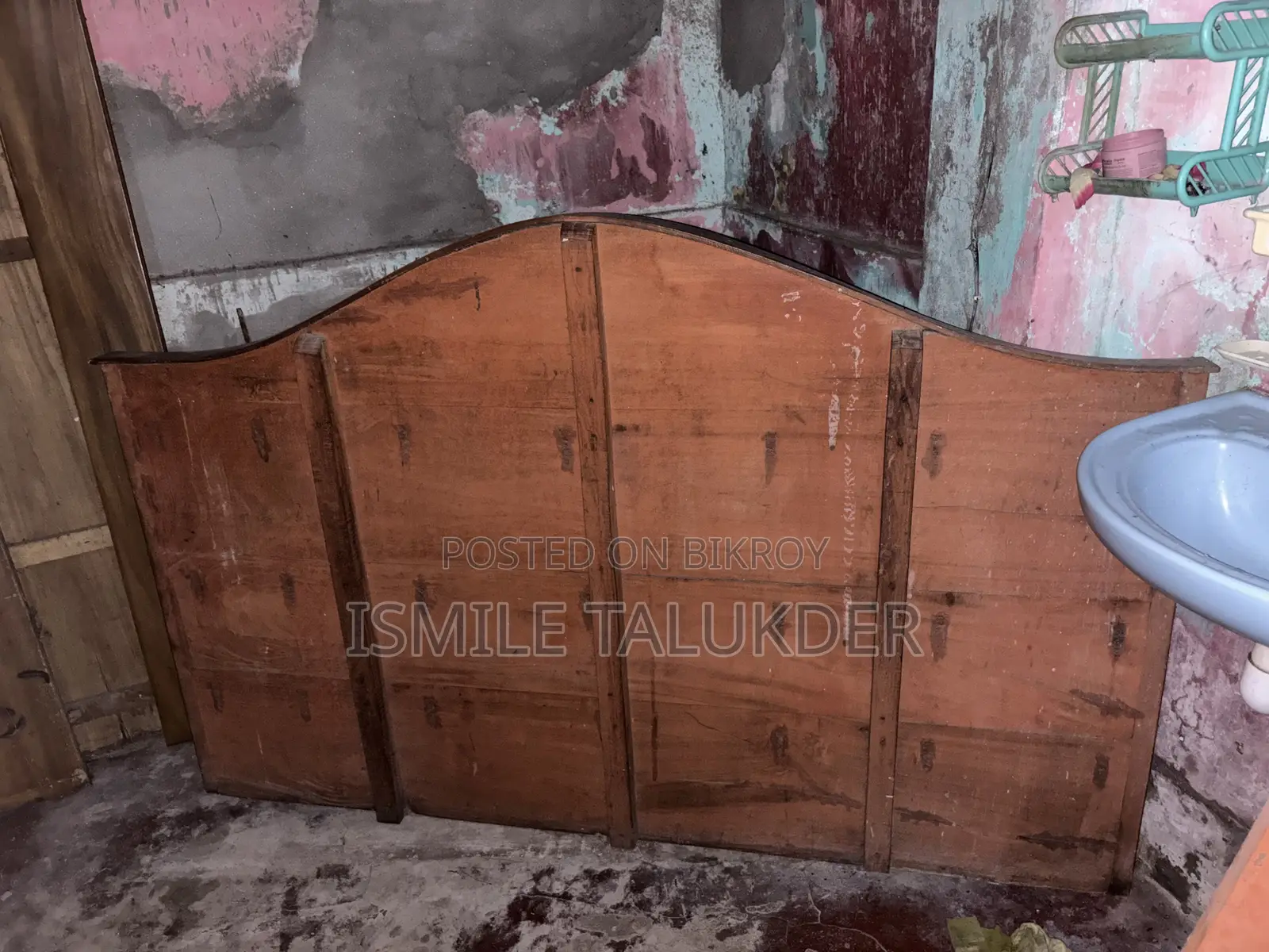 Sturdy Wooden Bed