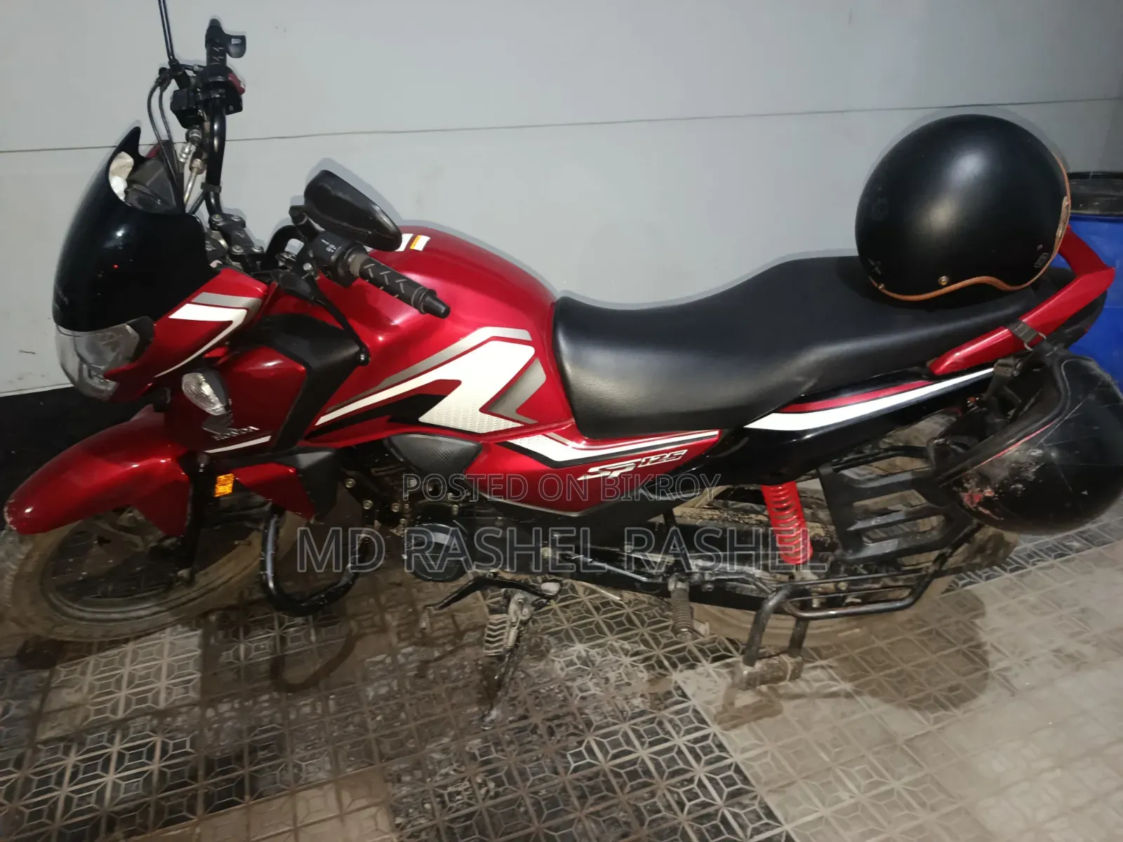 Honda SP 125 2025 Red
