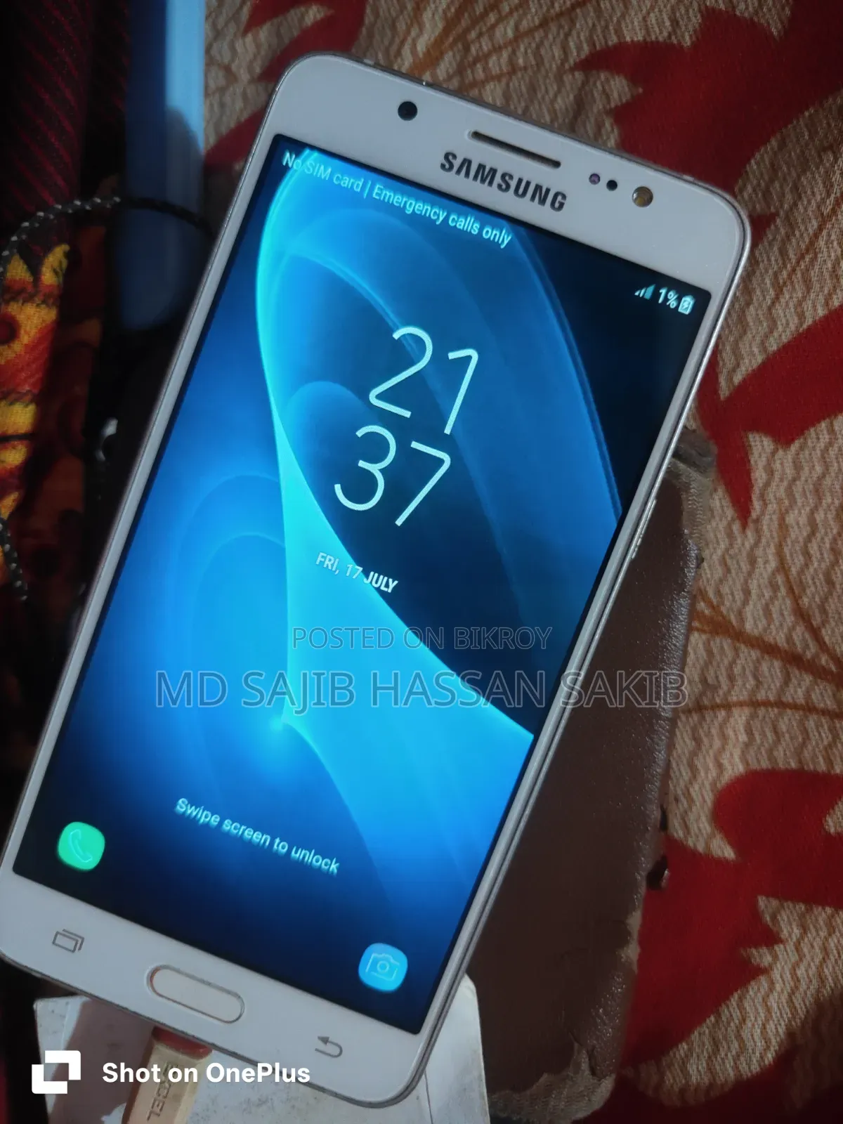 Samsung Galaxy J5 16 GB White