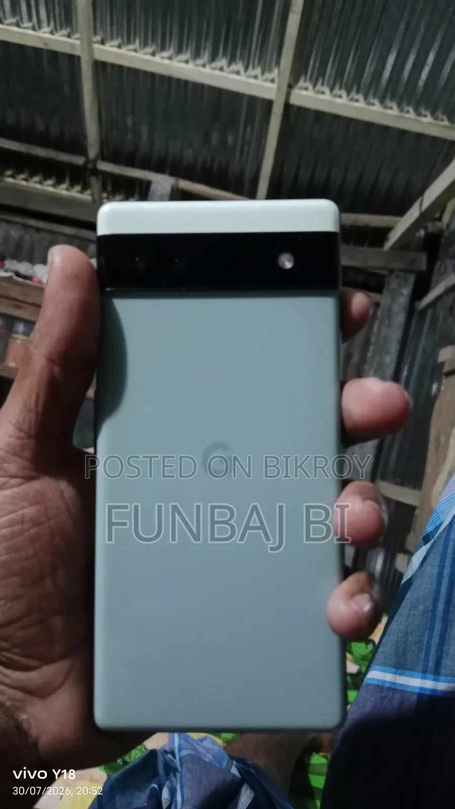 গুগল পিক্সেল ৬এ ১২৮ জিবি ধূসর