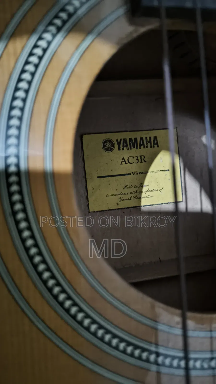 Yamaha Guitar Model