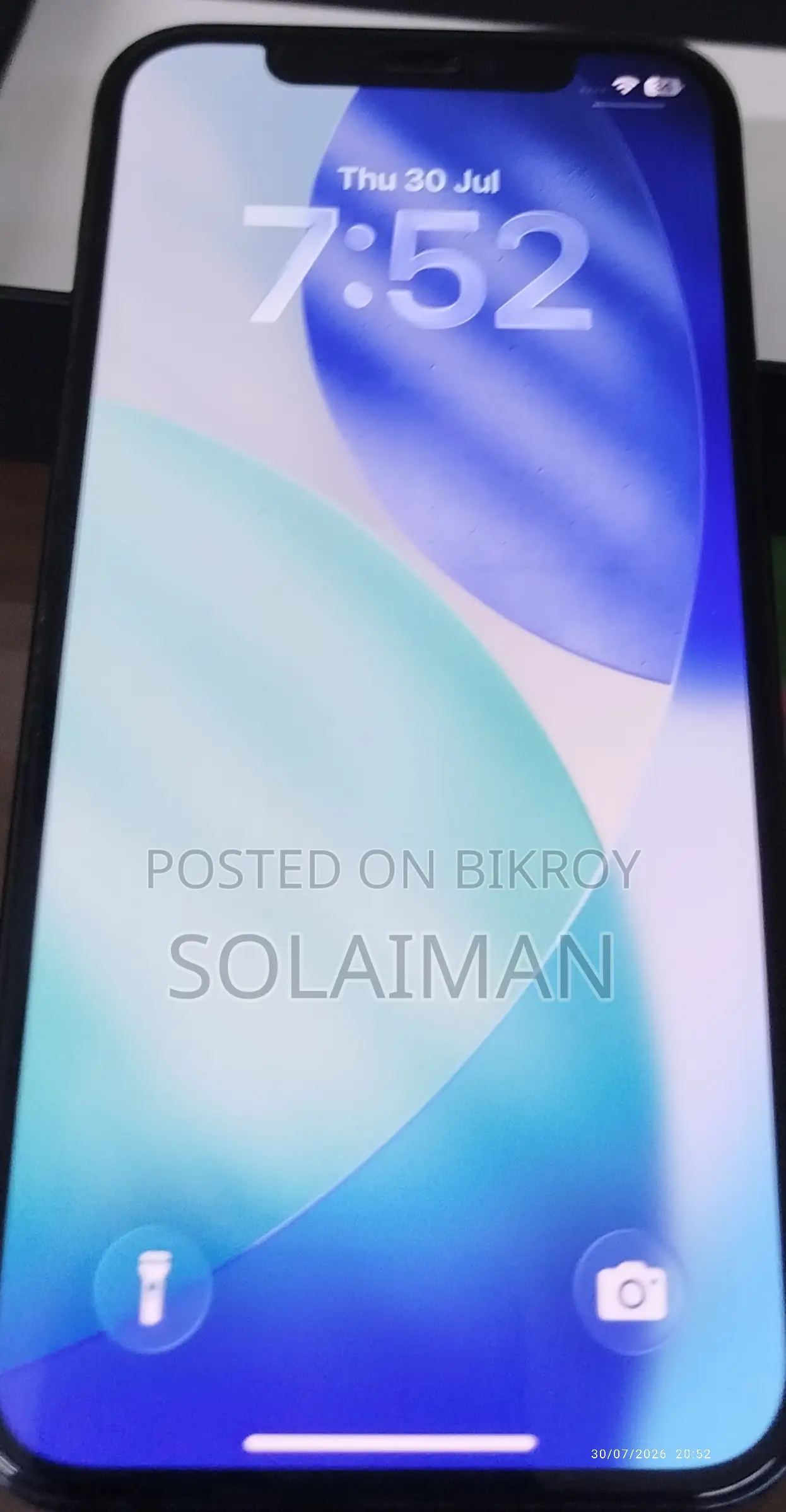অ্যাপল আইফোন ১২ প্রো ২৫৬ জিবি ব্লু