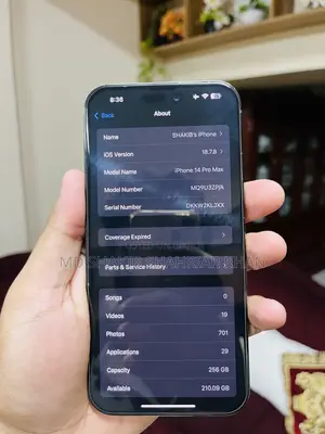 Apple iPhone 14 Pro Max 256 GB Black