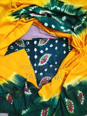 Unstitched Batik Three Piece
