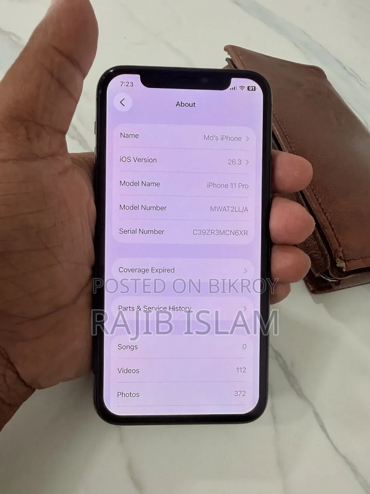 New Apple iPhone 11 Pro 256 GB Bronze