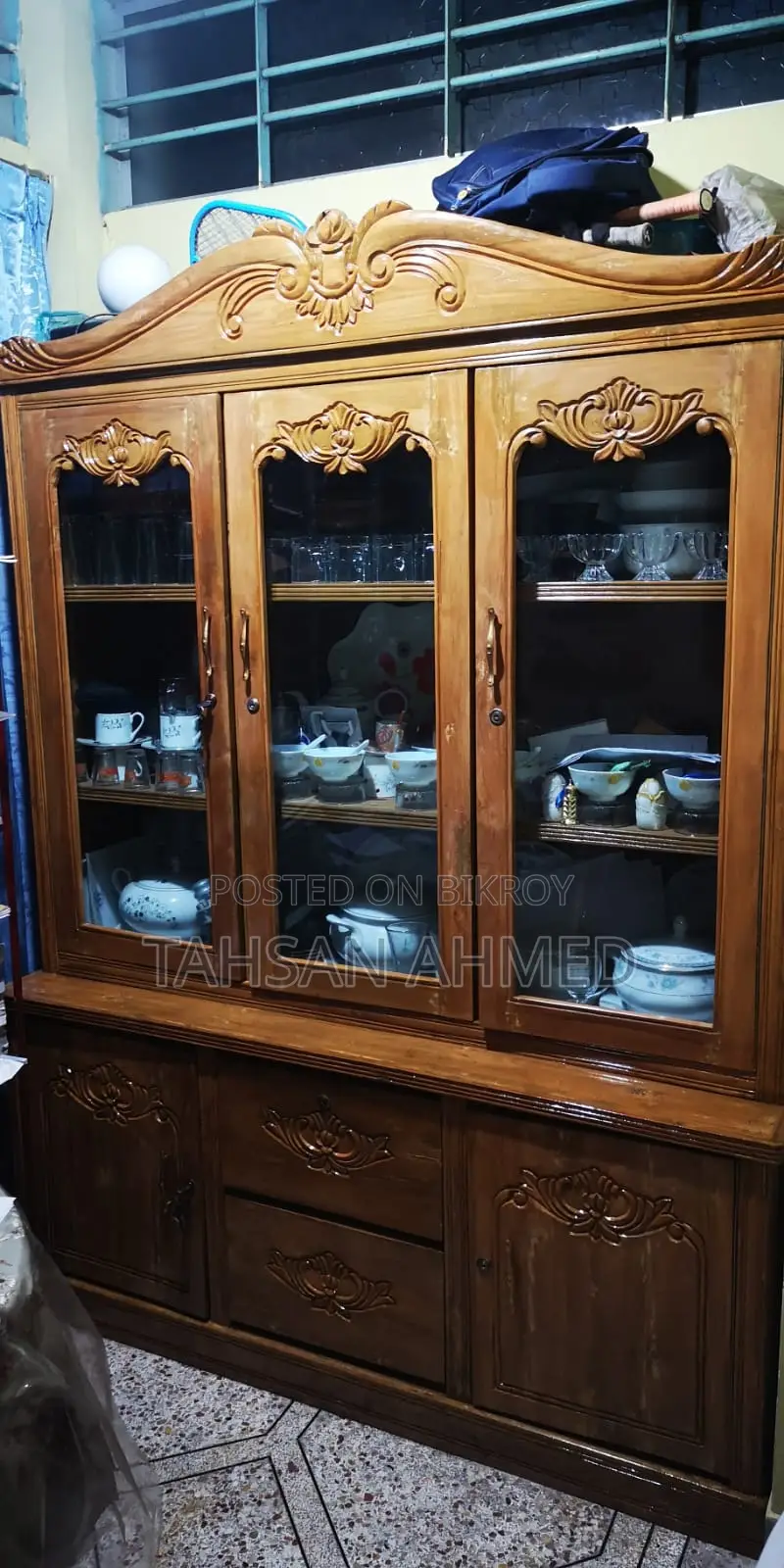 A cabinet will be sold