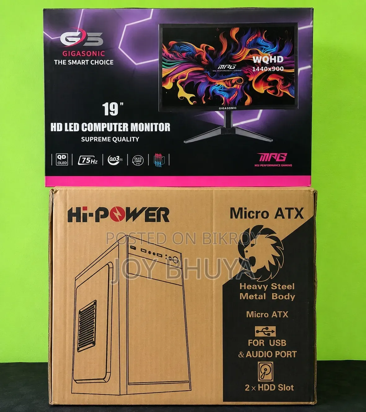 Desktop Computer 8GB Intel Core I5 HDD+SSD 640GB