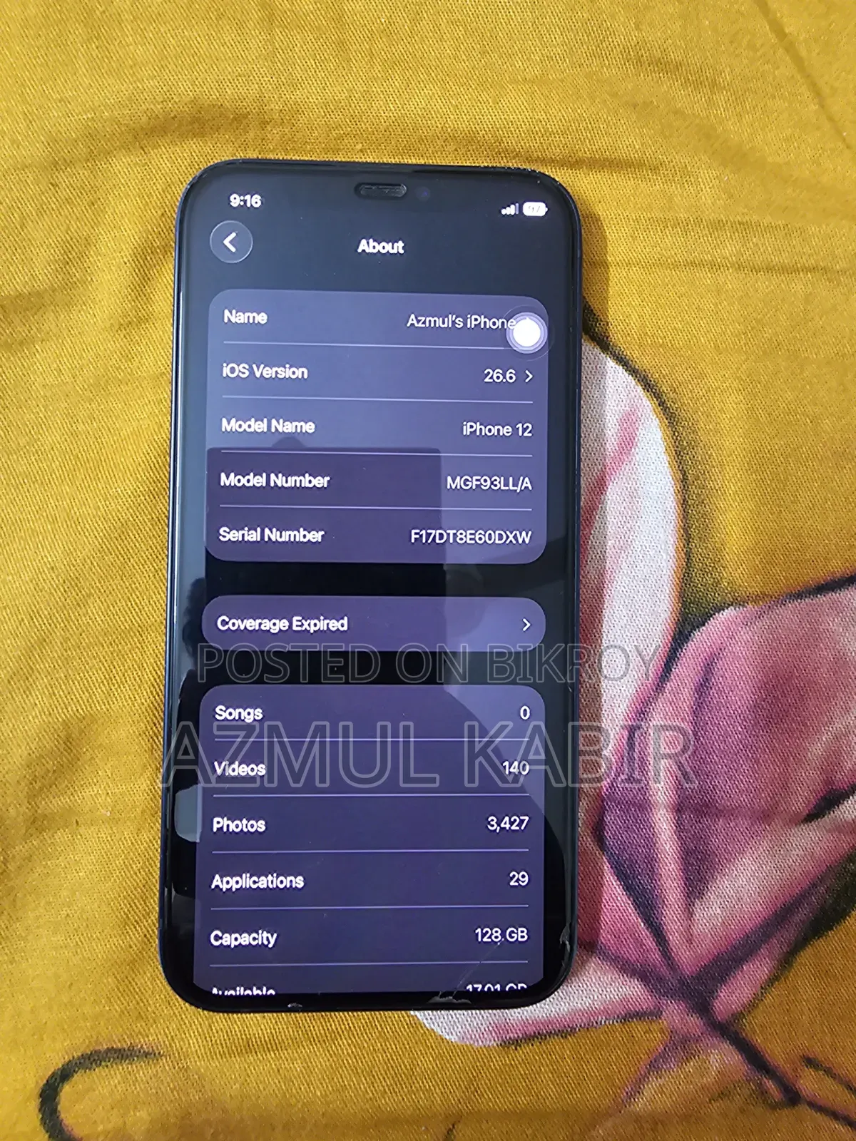 Apple iPhone 12 128 GB Black