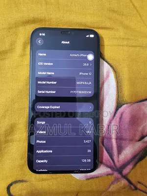 Apple iPhone 12 128 GB Black