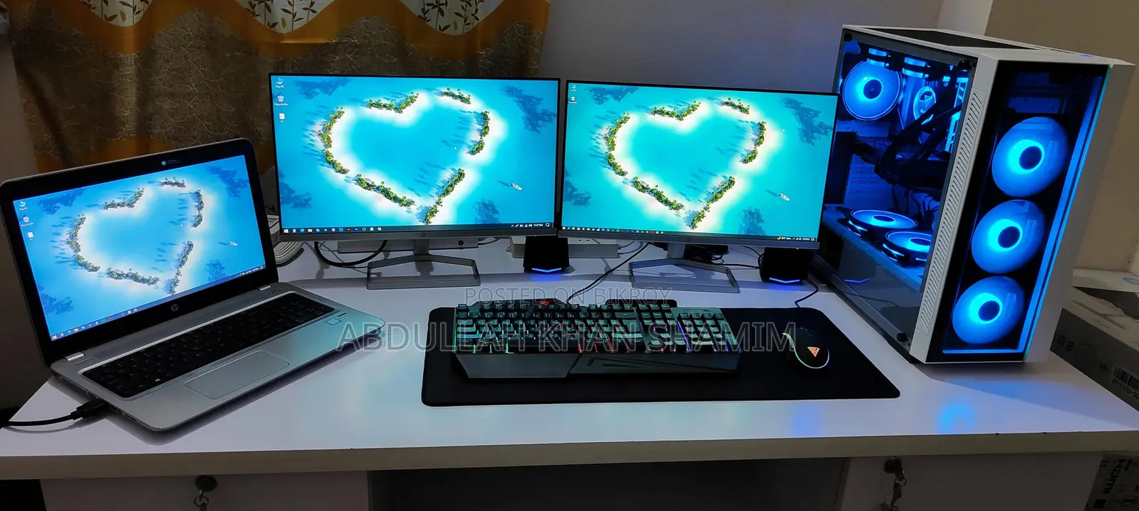 Desktop Computer MSI Model 32GB AMD Ryzen 7 SSD 512GB