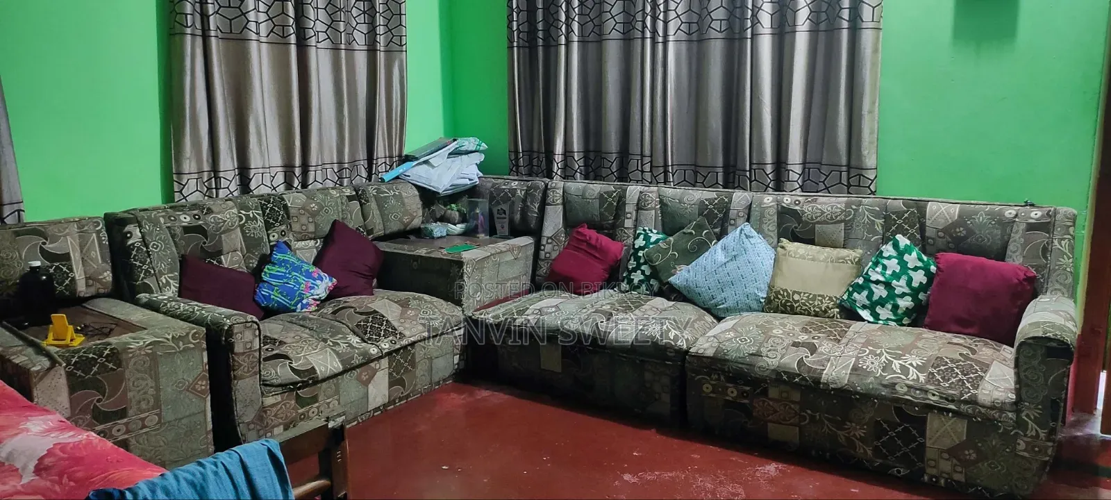 6-Seater Spring Foam Sofa