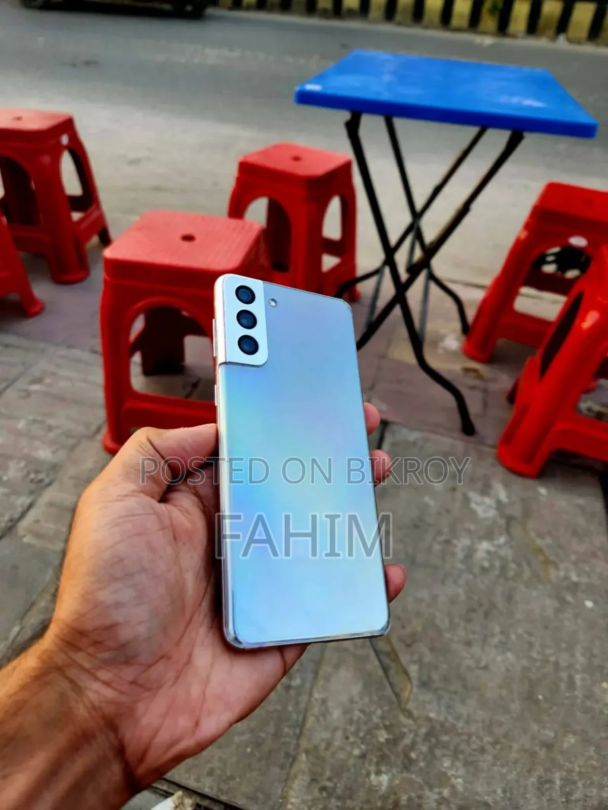 স্যামসাং গ্যালাক্সি এস২১ প্লাস ৫জি ১২৮ জিবি নীল