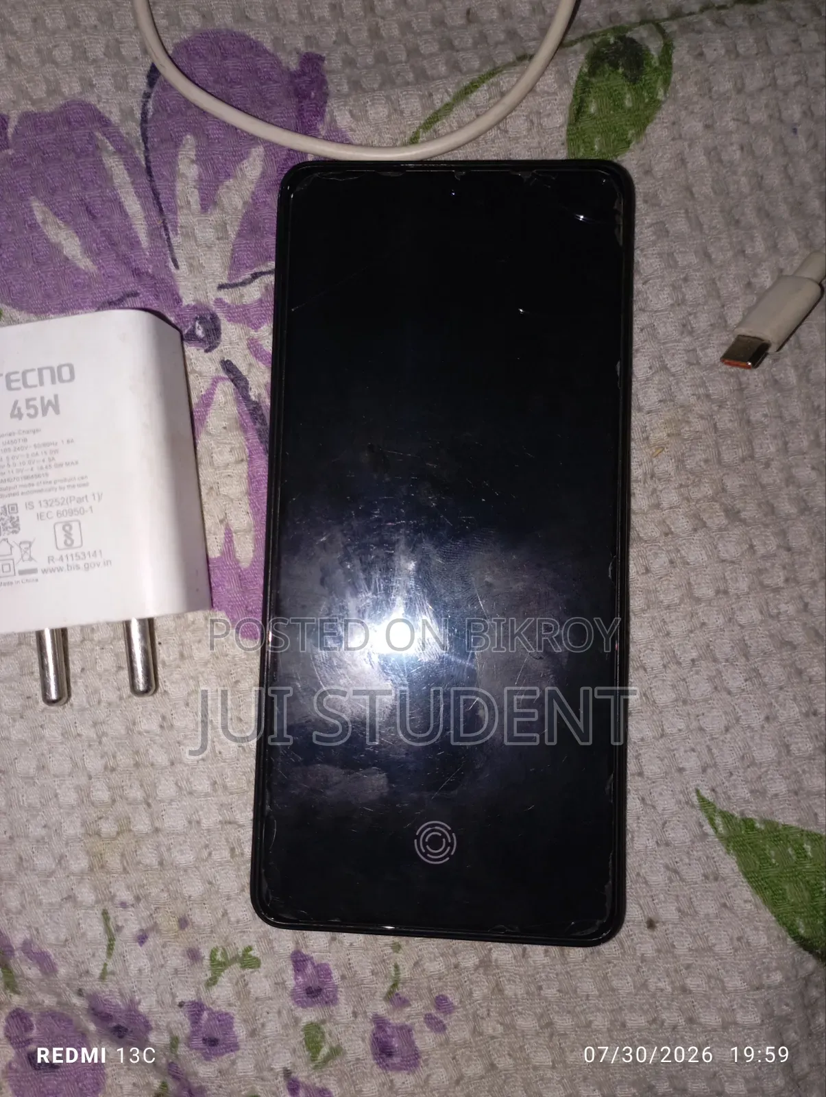 Tecno Camon 20 256 GB Blue