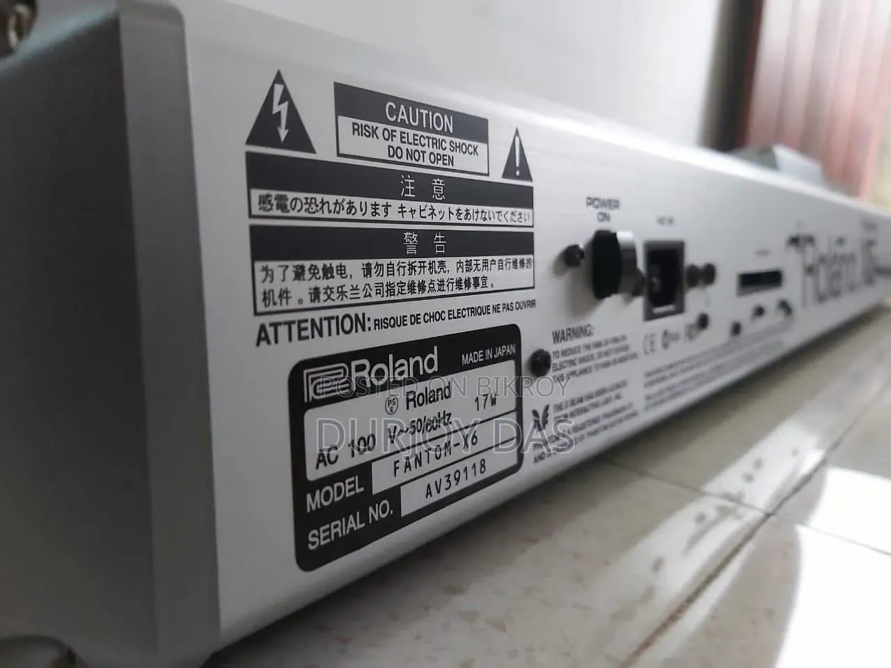 Brand New Roland Fantom X6