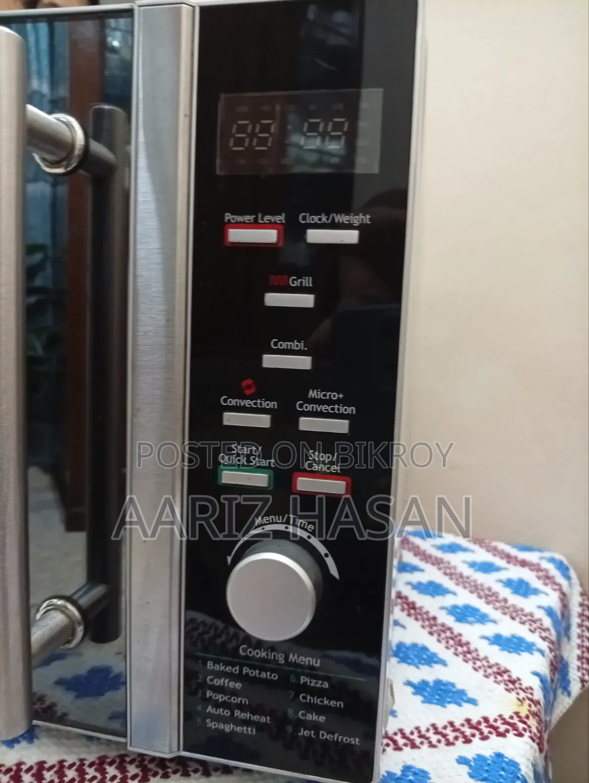 Walton 30L Multi-Function Microwave, Grill Convection Oven WG30ESLR