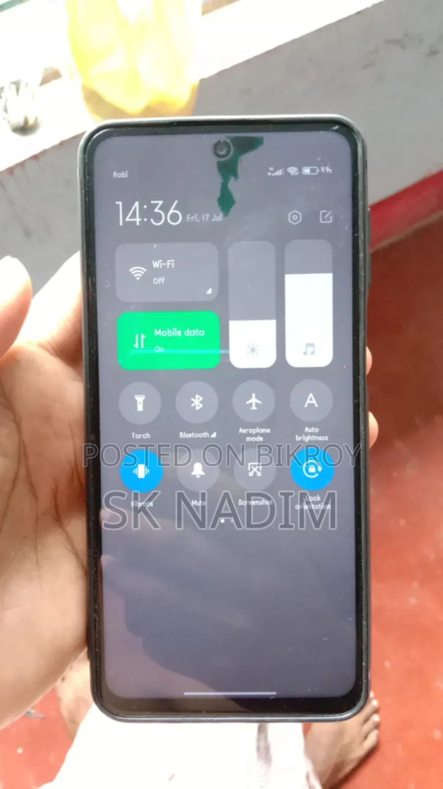 শাওমি রেডমি নোট ৯ প্রো ৬৪ জিবি ব্লু