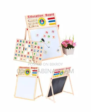 Multi-Function Education Board | Wooden Education Board