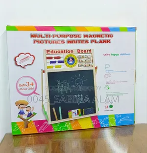 Multi-Function Education Board | Wooden Education Board