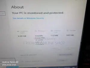 Desktop Computer Dell 4GB Intel Core i3 HDD 500GB