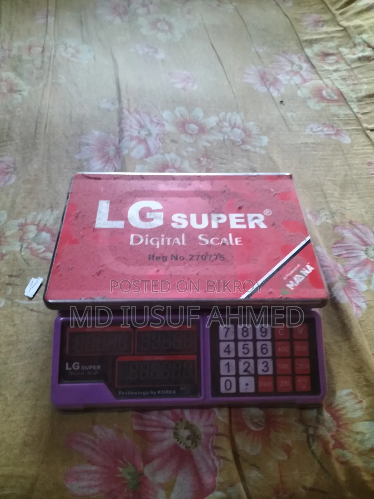 LG Super Digital Scale 40kg/1g-Pro (Used)