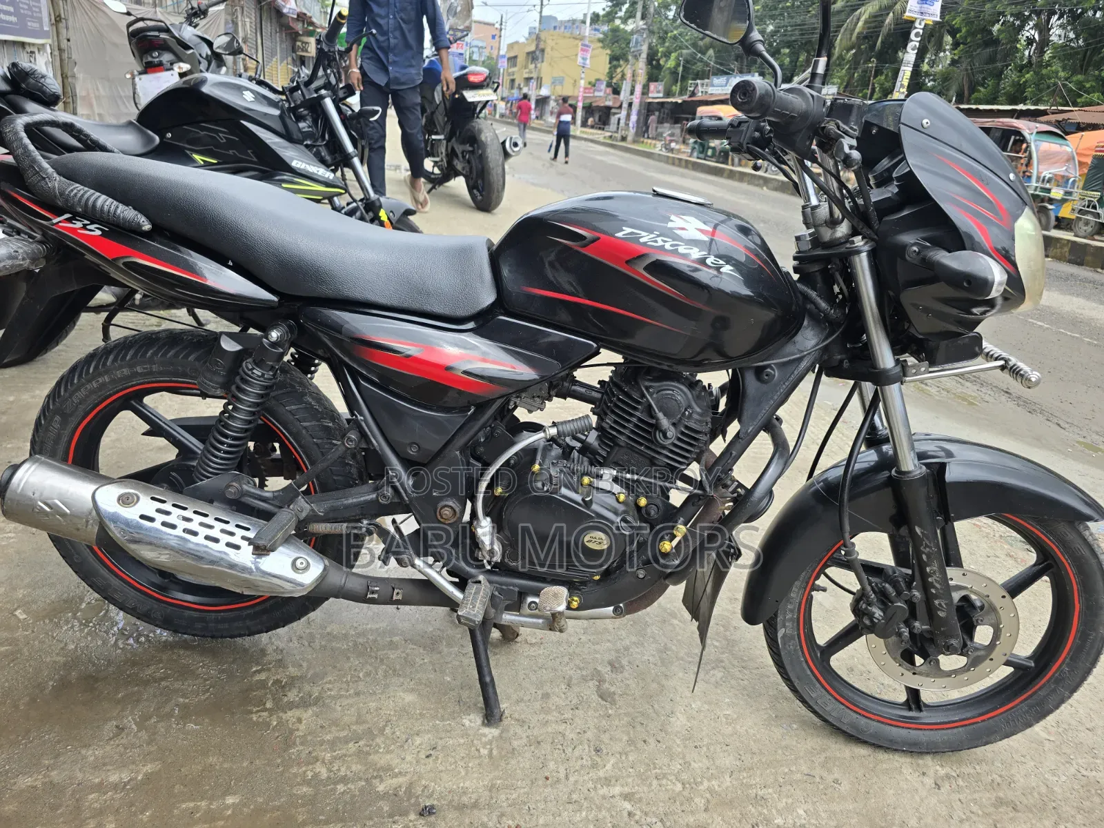 Bajaj Discover 135 2010 Black