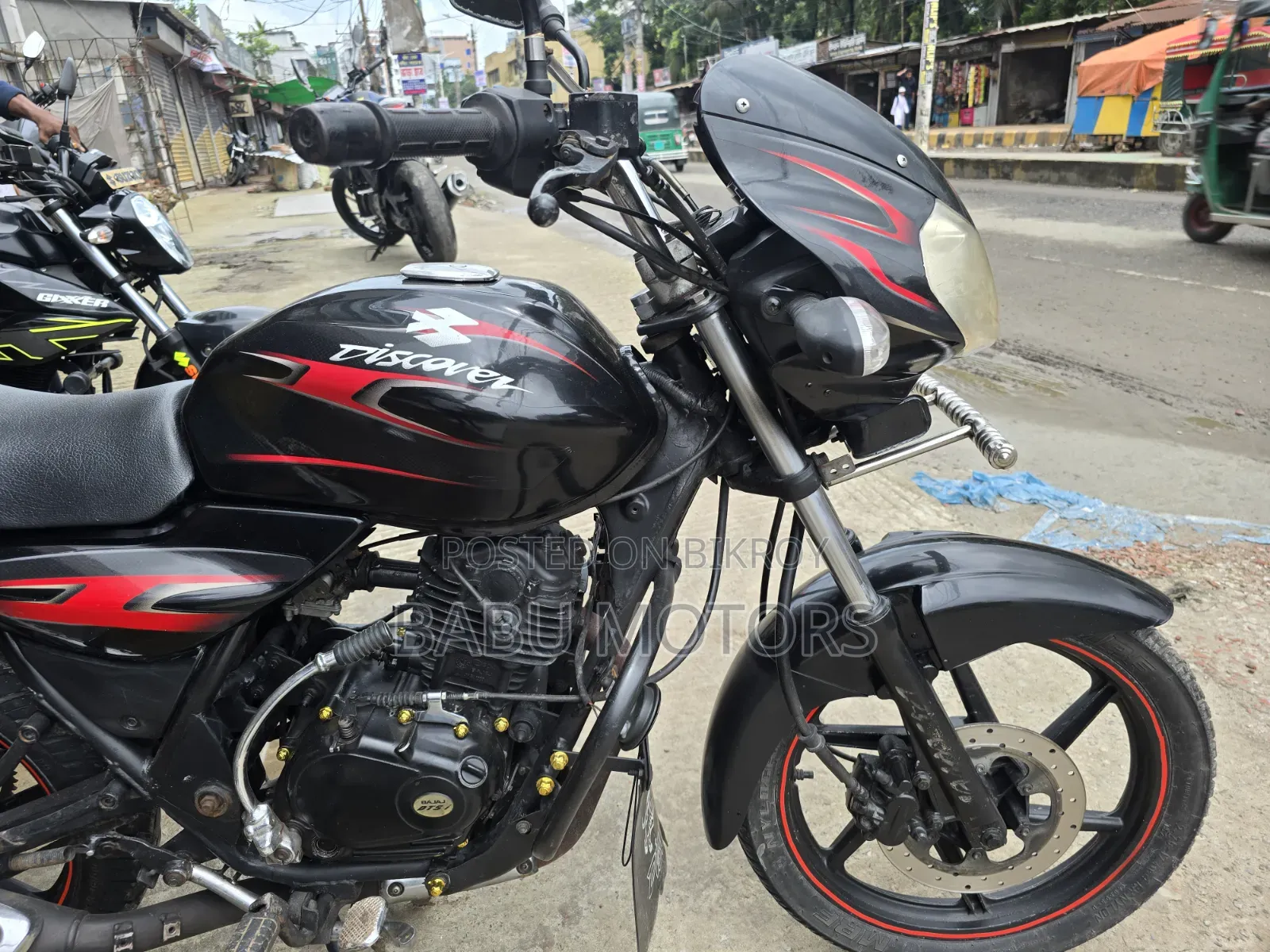 Bajaj Discover 135 2010 Black