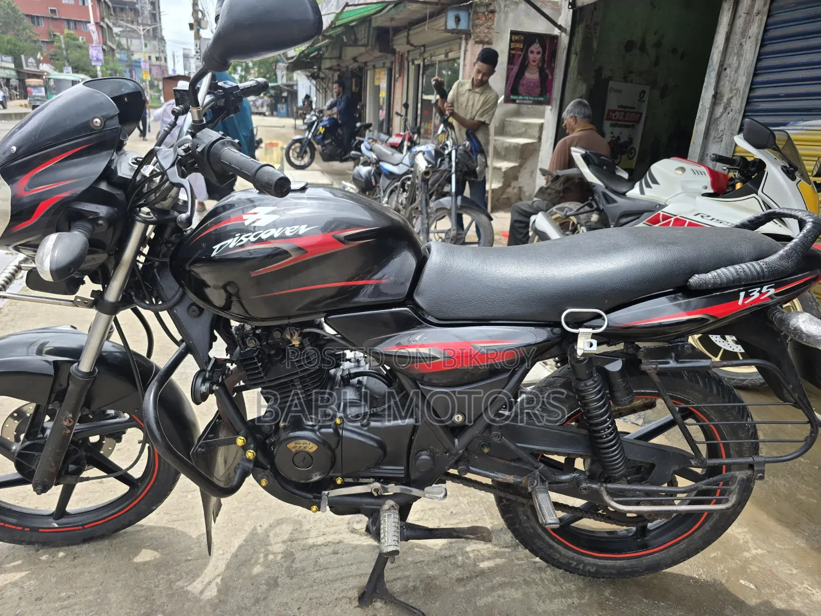 Bajaj Discover 135 2010 Black