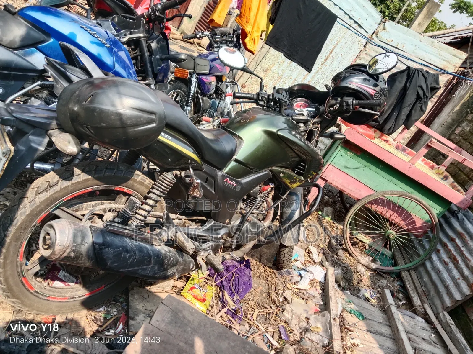 হিরো হাংক ১৫০ ২০১৯ সবুজ