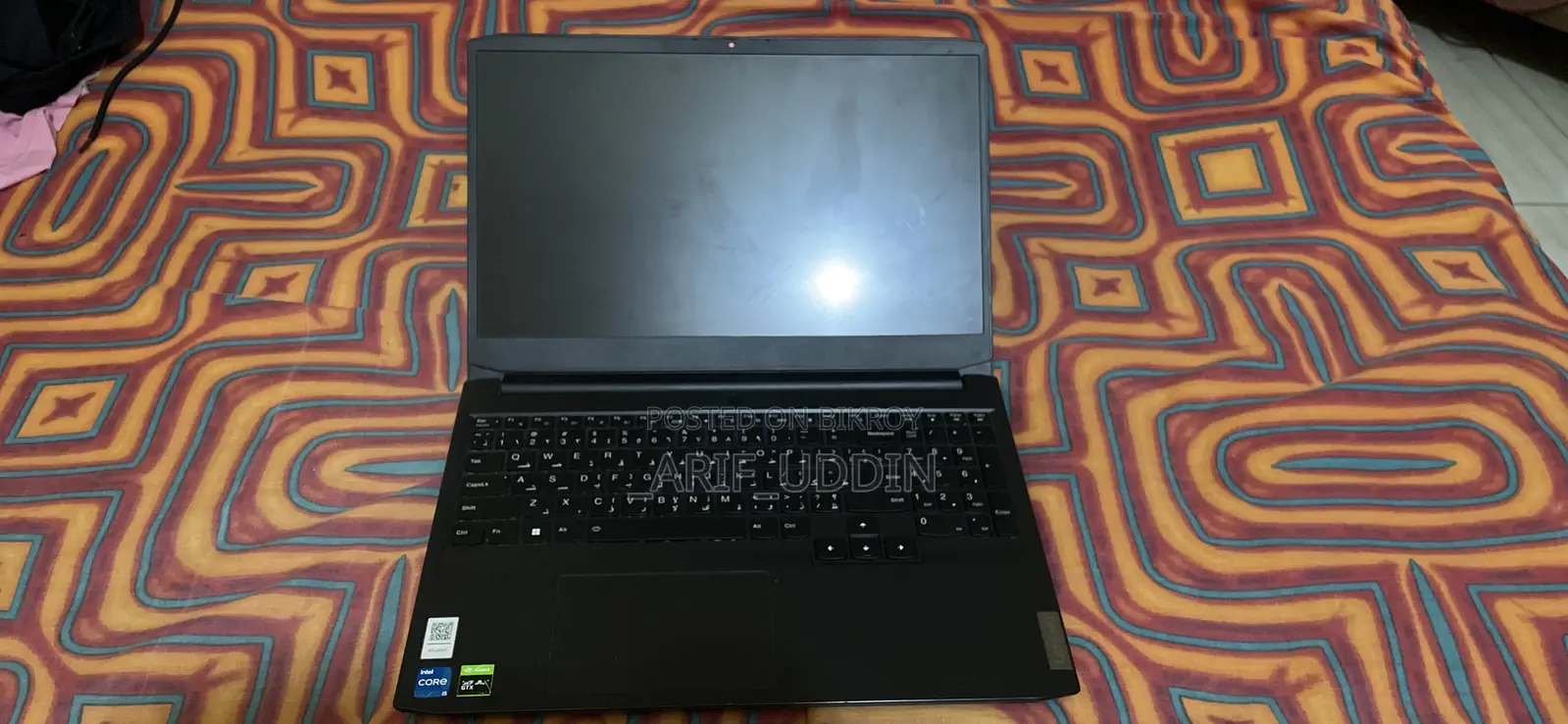 Laptop Lenovo Ideapad Gaming 3 8GB Intel Core I5 SSD 500GB