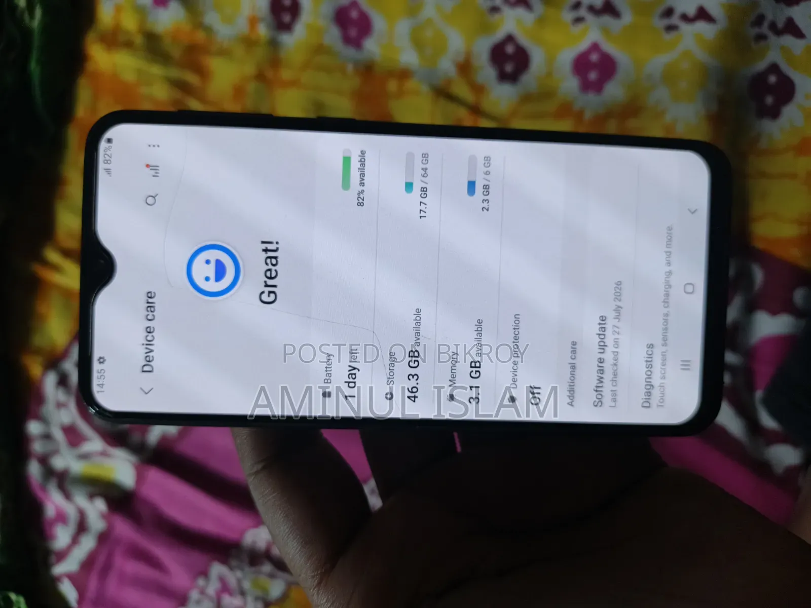 Samsung Galaxy M21 64 GB Black