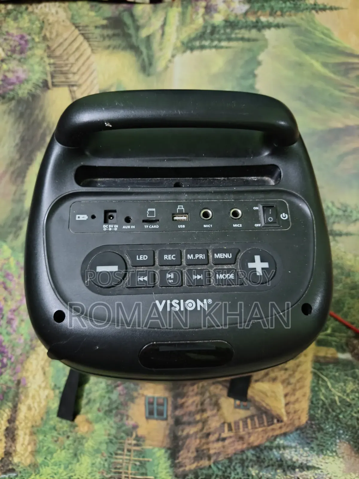 Vision Party Speakar Boom Pack